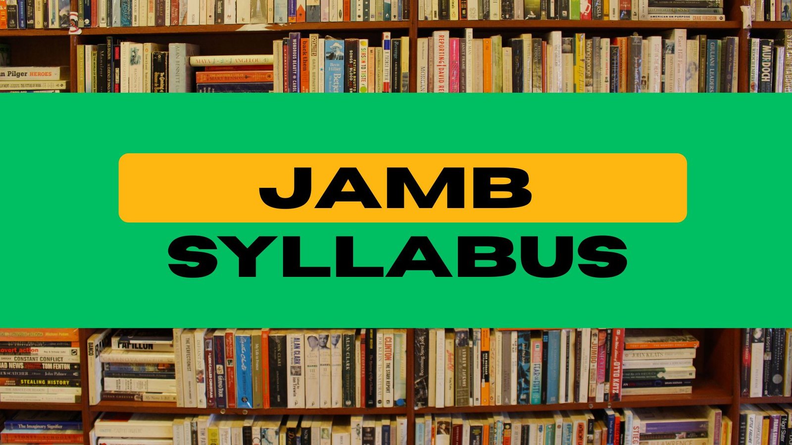 JAMB Syllabus 2023: Complete Subject List & PDF Download